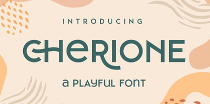 Cherione Font Poster 1