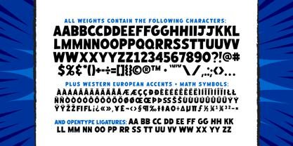 This Man This Monster Font Poster 6