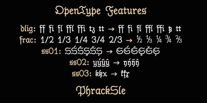 PhrackSle Font Poster 10