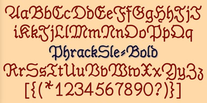 PhrackSle Font Poster 7