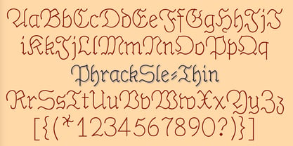 PhrackSle Font Poster 5