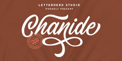 Chanide Script Police Poster 1