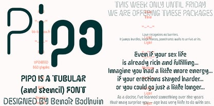 Pipo Font Poster 1