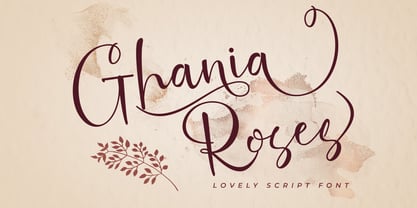 Ghania Roses Fuente Póster 1