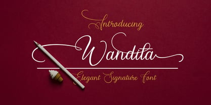 Wandita Font Poster 1