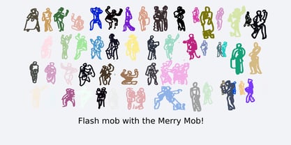 Merry Mob Fuente Póster 5