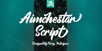 Aimchestar Font Poster 1