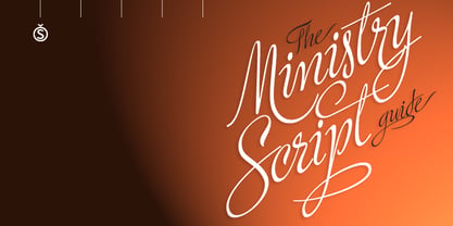 Ministry Script Font Poster 1