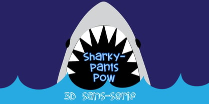 PN Sharkypants Font Poster 12
