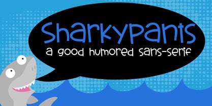 PN Sharkypants Font Poster 1
