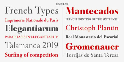 Frenchute Font Poster 5