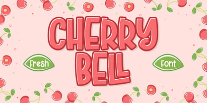 Cherry Bell Font Poster 1