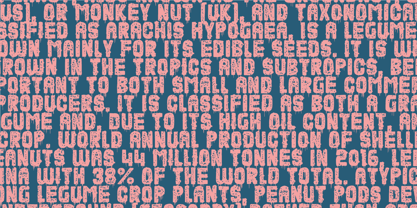 Unlikely Font Poster 6