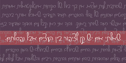 Avshalom MF Font Poster 4