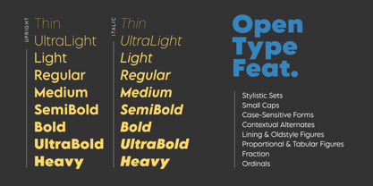 Lemon Milk Pro Font Poster 4