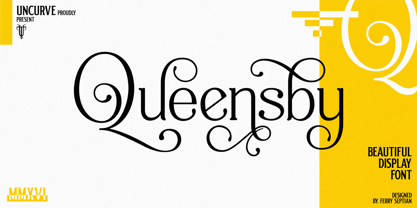 Queensby Font Poster 1