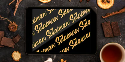 Sulaiman Font Poster 6