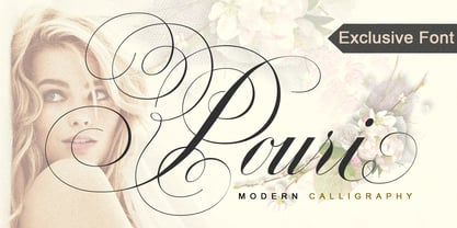 Pouri Font Poster 1