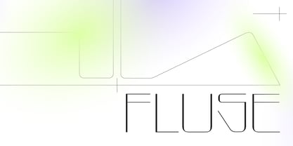 Fluse Font Poster 1