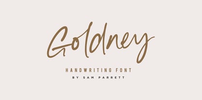 Goldney Font Poster 1