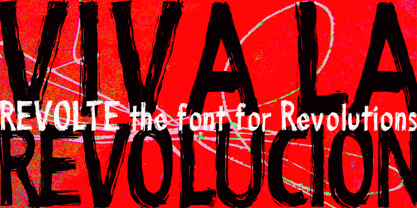 Revolte Font Poster 1