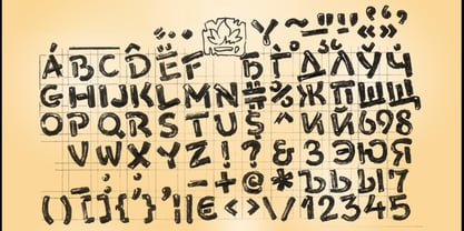 Stone Age Font Poster 6