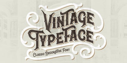 Classic Heritage Font Poster 2