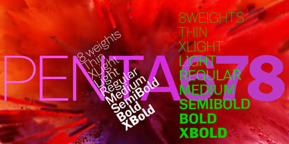 Penta Rounded Font Poster 6