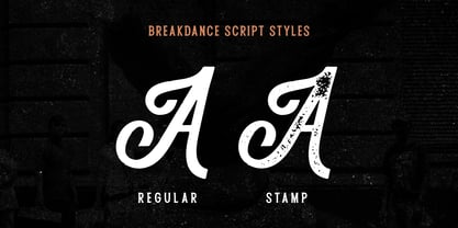 Breakdance Reborn Font Poster 8