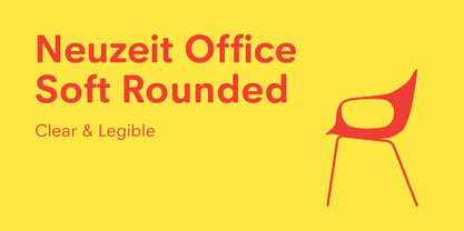 Neuzeit Office Soft Rounded Fuente Póster 1