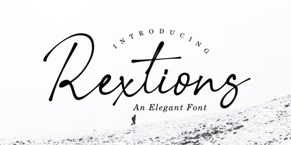 Rextions Font Poster 1