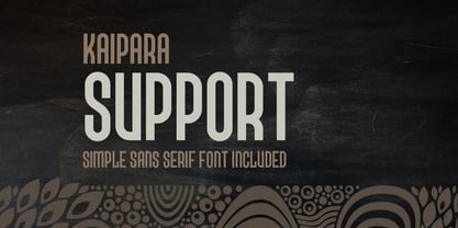 Kaipara Font Poster 5