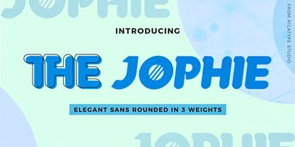 The Jophie Sans Fuente Póster 1