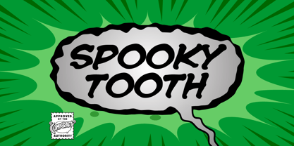 Spookytooth Font Poster 1