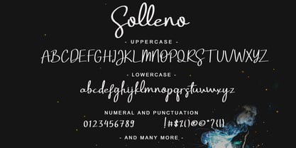 Solleno Font Poster 8