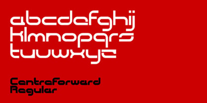 CentreForward Font Poster 4