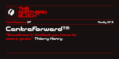 CentreForward Font Poster 1