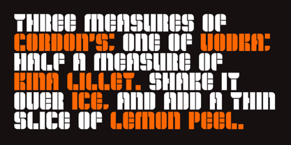 OrangeRoyale Font Poster 3