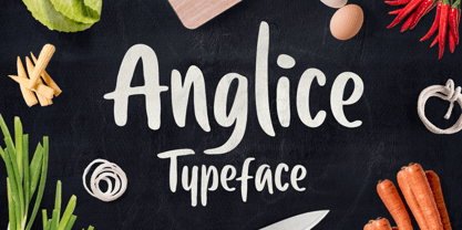 Anglice Font Poster 1