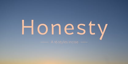 Honesty Fuente Póster 1