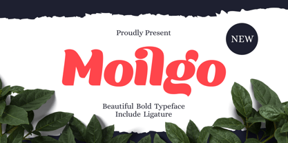 Moilgo Font Poster 1