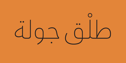 FS Albert Arabic Font Poster 4