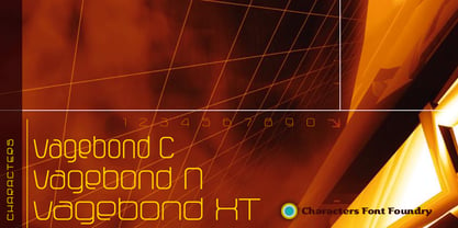 Vagebond Font Poster 1