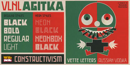 VLNL Agitka Font Poster 5