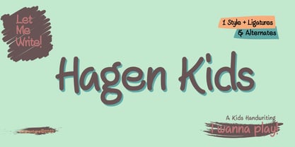 Hagen Kids Police Poster 1