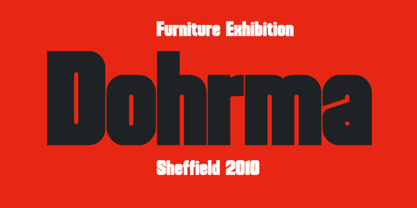 Dohrma Font Poster 1