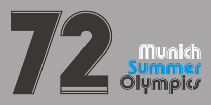 Olympik Font Poster 5