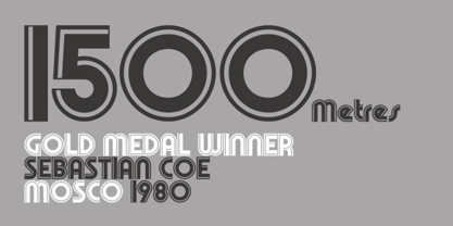 Olympik Font Poster 2