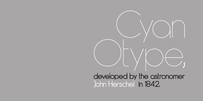 DyeLine Font Poster 4