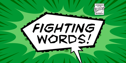 Fighting Words Fuente Póster 1